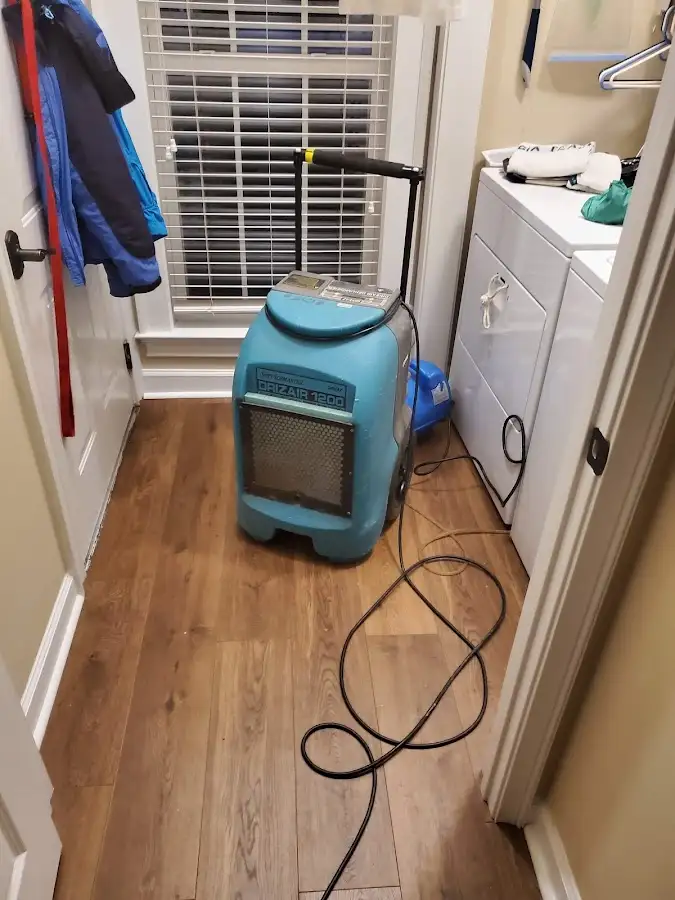 Commercial dehumidifier deployed for Flood Damage Cleanup in Ephraim