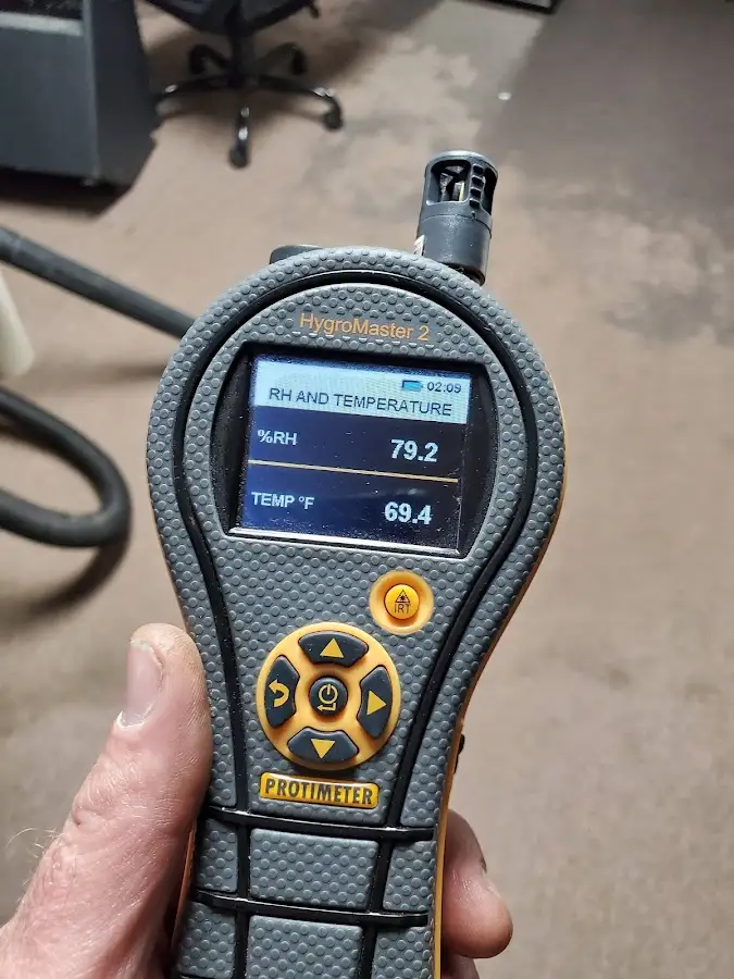 Moisture meter humidity assessment for Fire & Smoke Damage Restoration in Ephraim